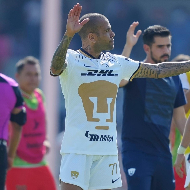 Por esta razón Dani Alves fue suplente contra Bravos de Juárez