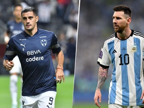 Monterrey: compañero de Berterame lo comparó con Messi