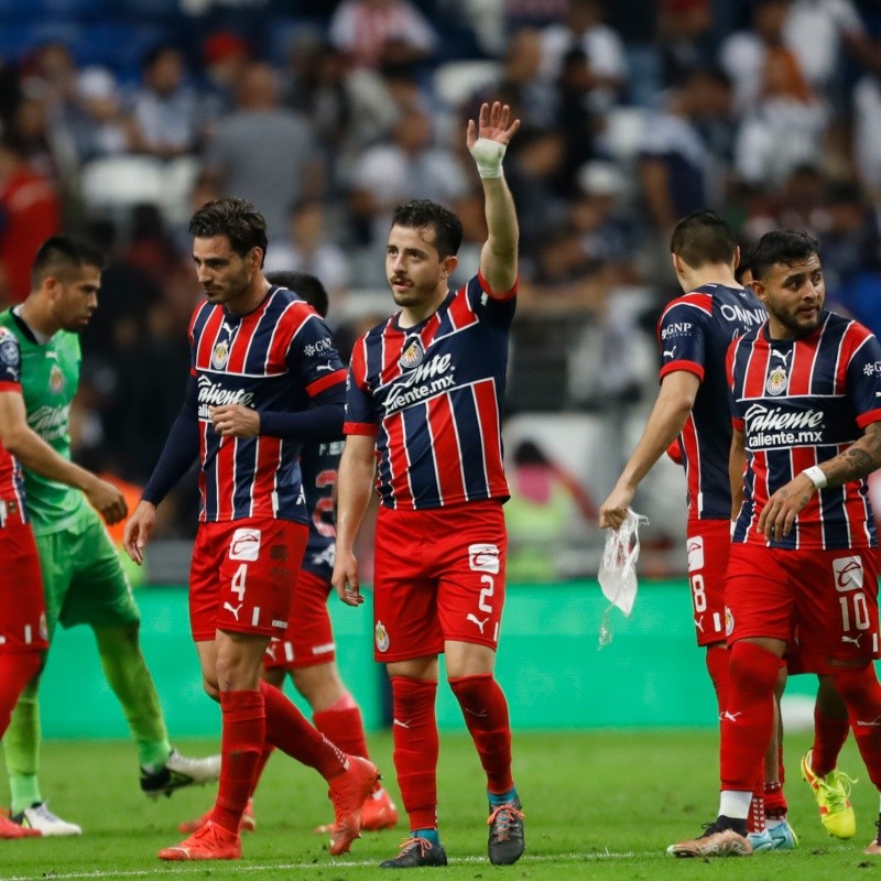 Chivas anuncia una baja para la visita ante Atlético de San Luis