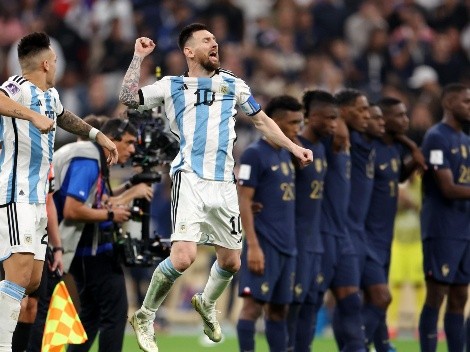 VIDEO | La reacción que no se vio de Mbappé con Messi tras el penal de Montiel ante Francia