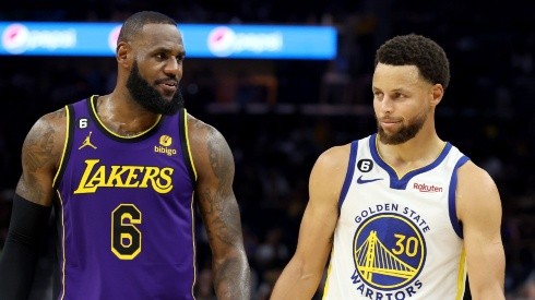 LeBron James y Stephen Curry.