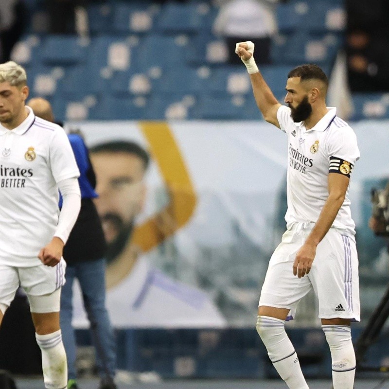 Real Madrid eliminó a Valencia y es el primer finalista de la Supercopa