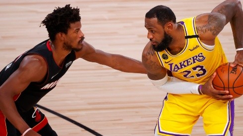 LeBron James y Jimmy Butler.