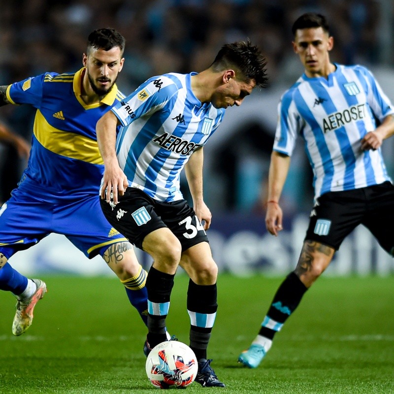 Gago puede perder a otro titular de Racing para la final con Boca