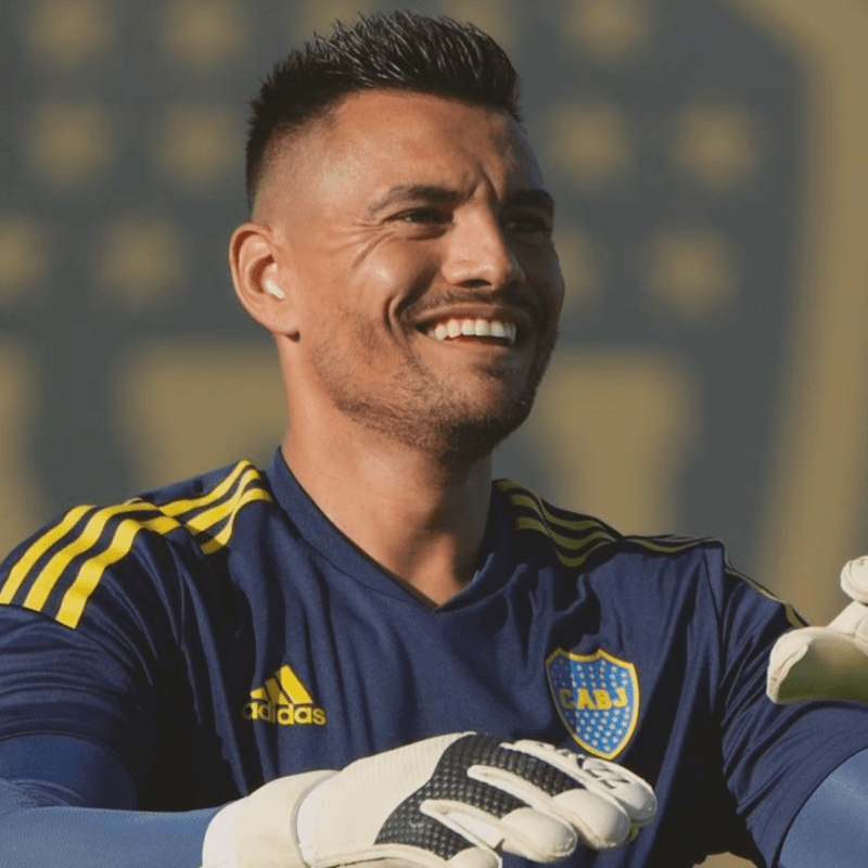 La felicidad de Chiquito Romero tras aparecer en su primera lista de convocados en Boca