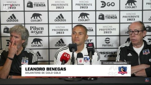 Benegas es el sexto refuerzo de Colo Colo para el 2023.
