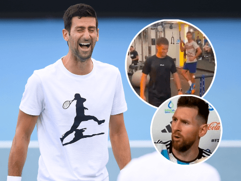 VIDEO | La imitación de Djokovic a Messi: "Anda pa allá, bobo"