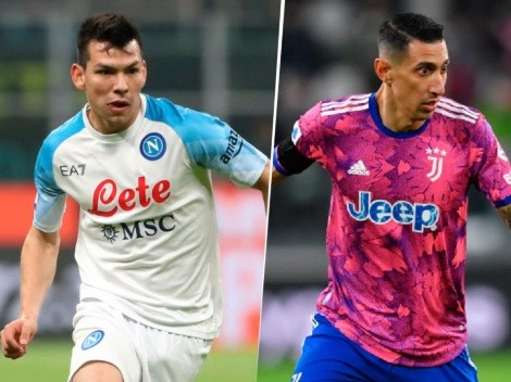 ¿Juegan el Chucky y Di María? Los 11 confirmados para Napoli vs Juventus