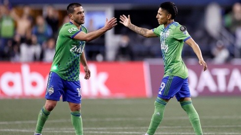 Nicolás Lodeiro y Raúl Ruidíaz en Seattle Sounders