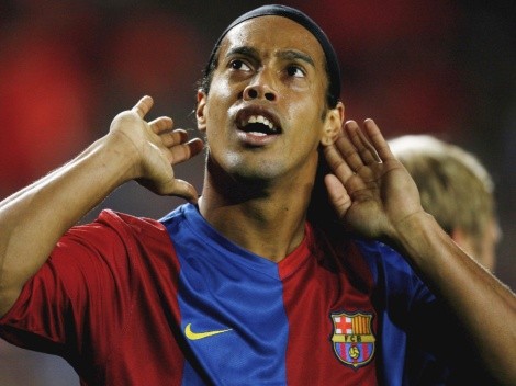 Barcelona and Xavi Hernandez identify Ronaldinho's successor in his 17-year-old 'huge talent' son