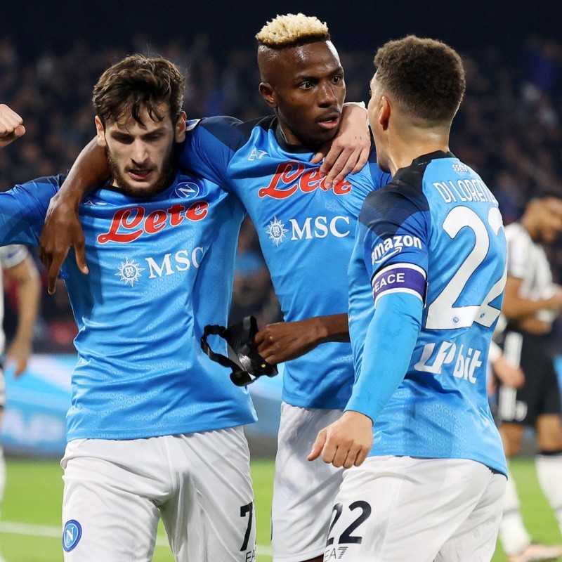 Napoli le pasó la aplanadora a un Juventus que complicó la continuidad de su DT