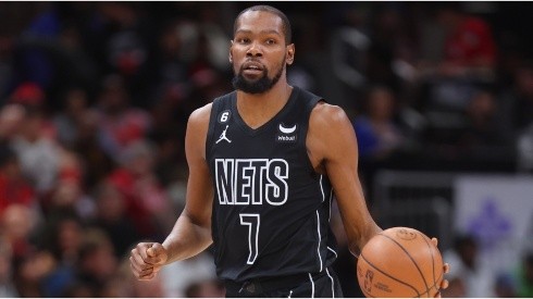 Kevin Durant #7 of the Brooklyn Nets