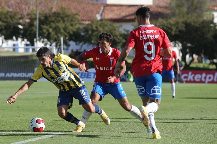 Zampedri vio minutos en el partido ante Rosario Central | Foto: Archivo 