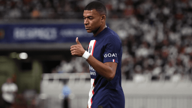 Kylian Mbappé, una de las estrellas y referentes de PSG