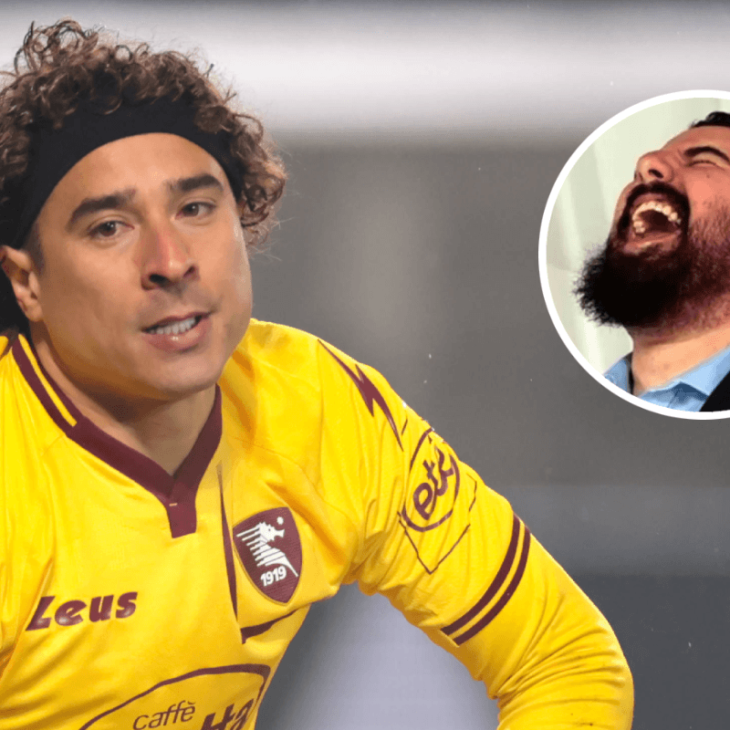 Álvaro Morales trituró a Guillermo Ochoa por la goleada que sufrió Salernitana