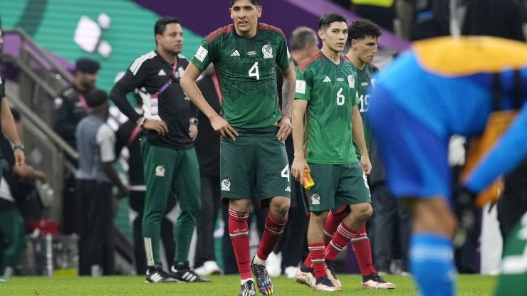 AL DAAYEN, 30-11-2022, Lusail Stadium, World Cup 2022 in Qatar game between Saudi Arabia and Mexico, Mexico player Edson