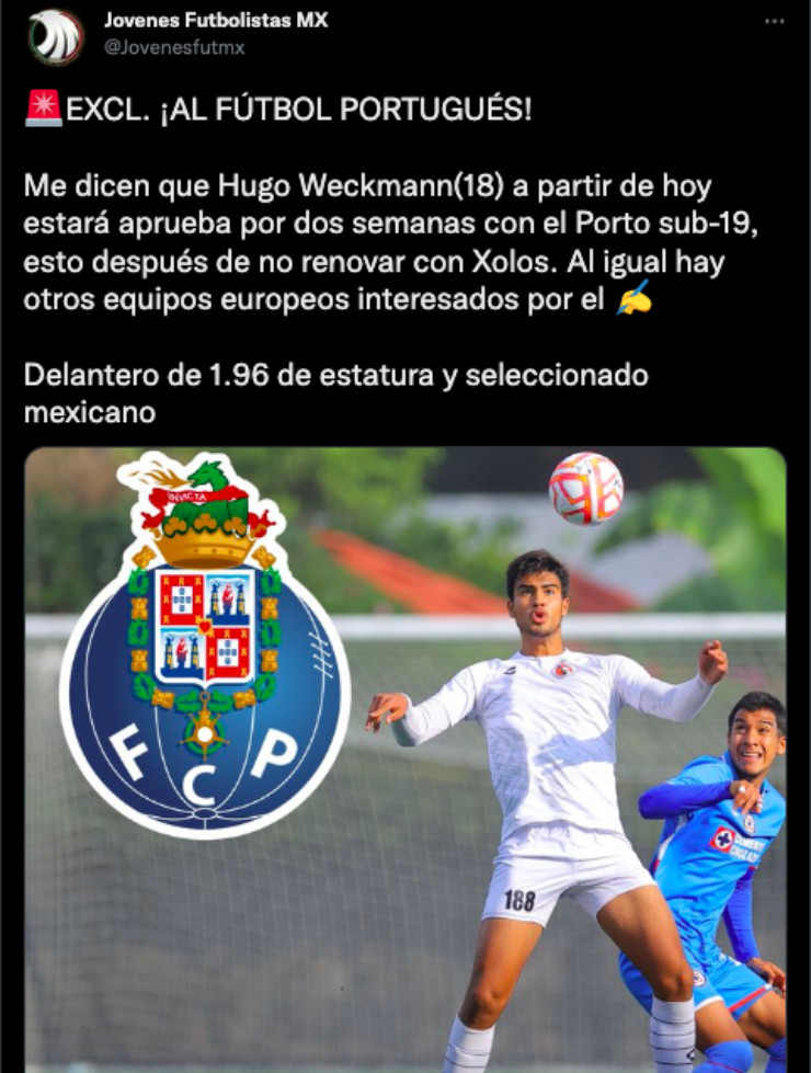 Hugo Weckmann a Europa | Twitter