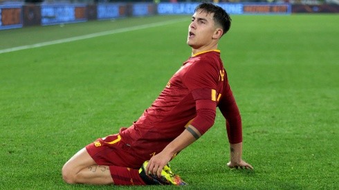 Paulo Dybala, 10 goles en 16 partidos con la Roma.