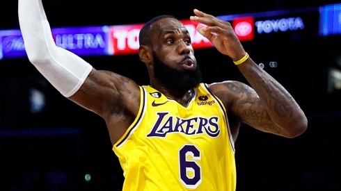 LeBron James, estrella de LA Lakers