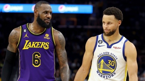 LeBron James y Stephen Curry.