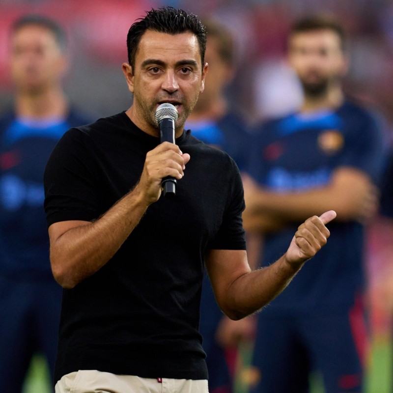 Xavi remarcó su postura ante los rumores del mercado