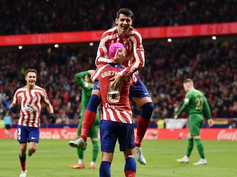 Copa del Rey: Atlético de Madrid venció a Levante y está en cuartos