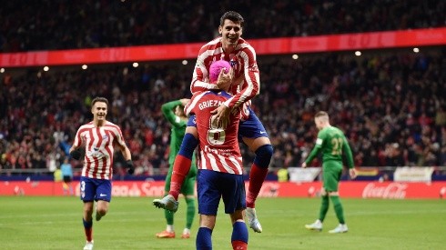 Morata anotó para el Atleti.