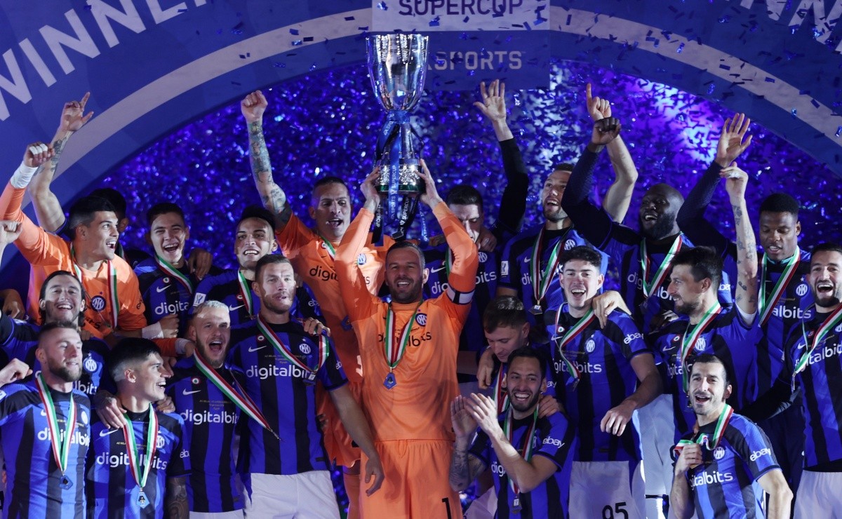 Primo titolo della stagione!  L’Inter ha vinto la Supercoppa Italiana