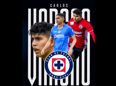 Cruz Azul presenta de manera oficial a Carlos Vargas