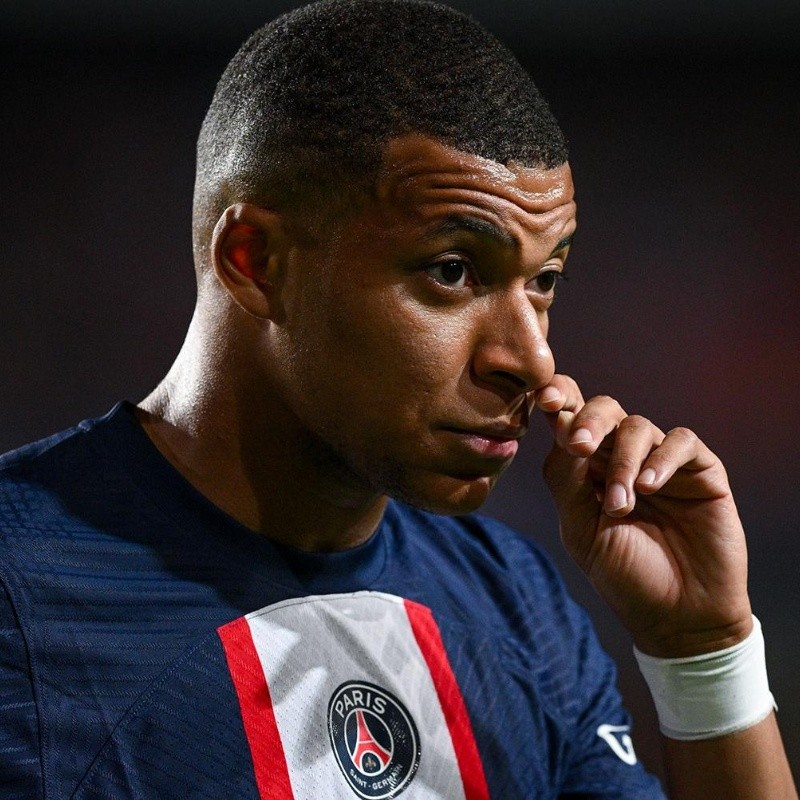 A Mbappé le gritaron "ven al Madrid" y su gesto enfureció a PSG