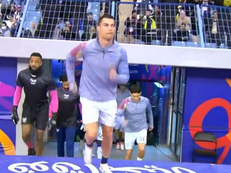 Video: monumental ovación a Cristiano Ronaldo en la previa al amistoso contra PSG