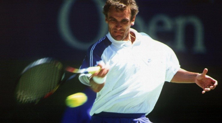 Mats Wilander, el único jugador que ganó el Australian Open en dos superficies distintas (Getty)
