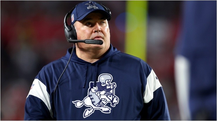 Mike McCarthy, entrenador de los Cowboys. (Getty Images)