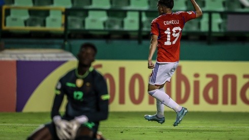 Vicente Conelli gritó gol en la Selección Chilena Sub 20