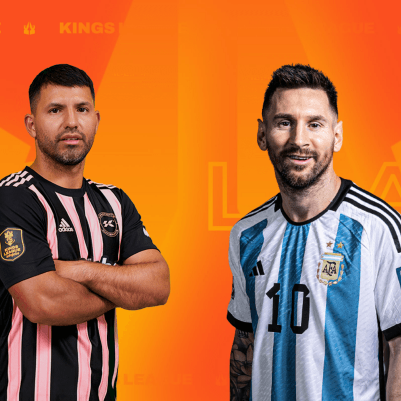 Messi ve la Kings League: Esto le dijo al Kun Agüero cuando lo vio jugar