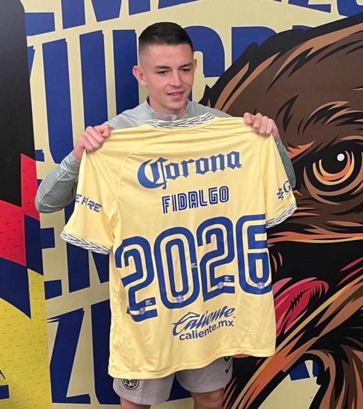 Fidalgo renovó hasta 2026 (@ClubAmerica)