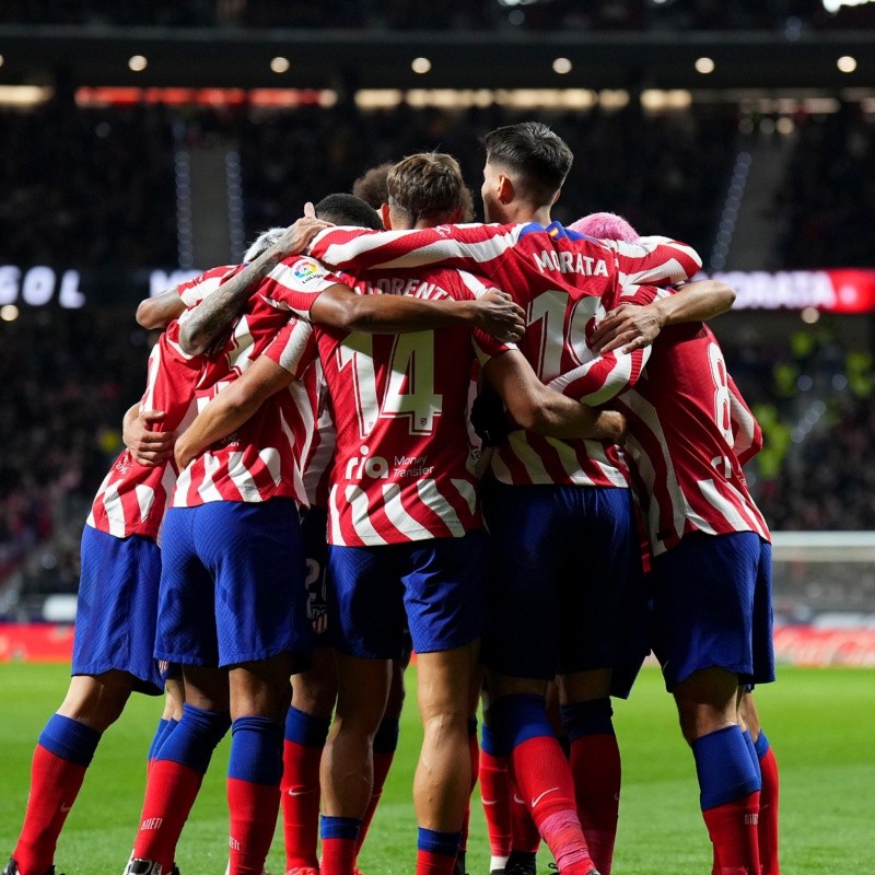 Atlético de Madrid fue efectivo en la primera parte y goleó a Valladolid