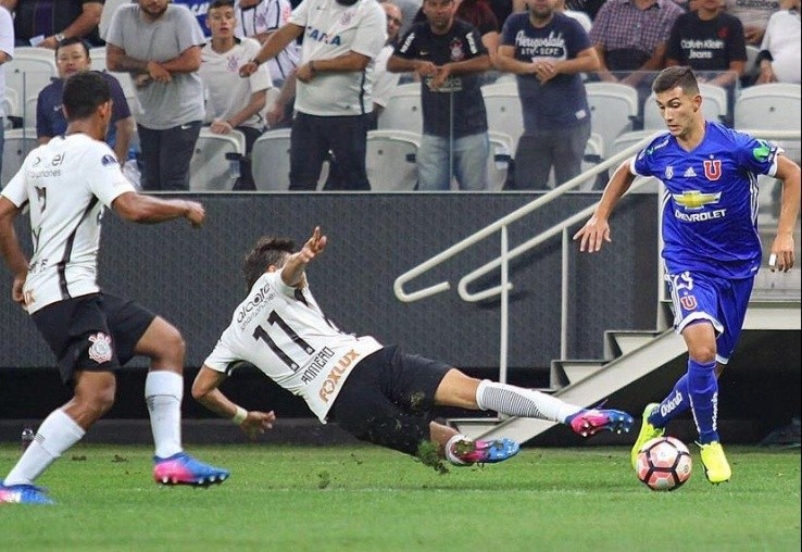 Castellanos en su debut ante Corinthians | Foto: Instagram 