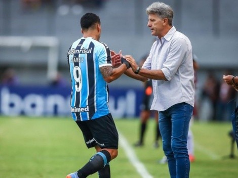 Renato Gaúcho 'revela' papo e dá dicas para Suárez no Grêmio