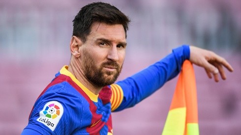 Barcelona recordó un gol de Lionel Messi en redes sociales.