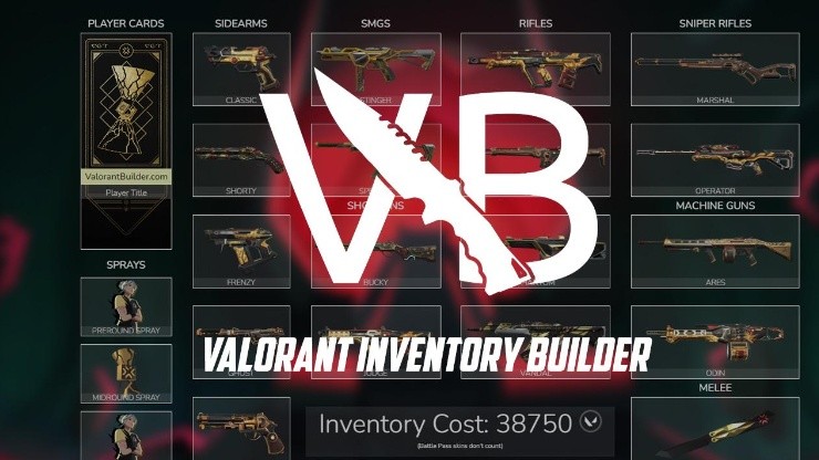 VALORANT Inventory Builder: qué es y cómo usarlo para ver todas las skins