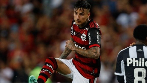 Erick Pulgar fue titular en la última victoria del Flamengo