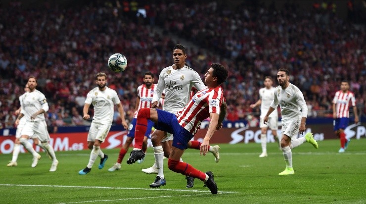 José María Giménez vs. Real Madrid.
