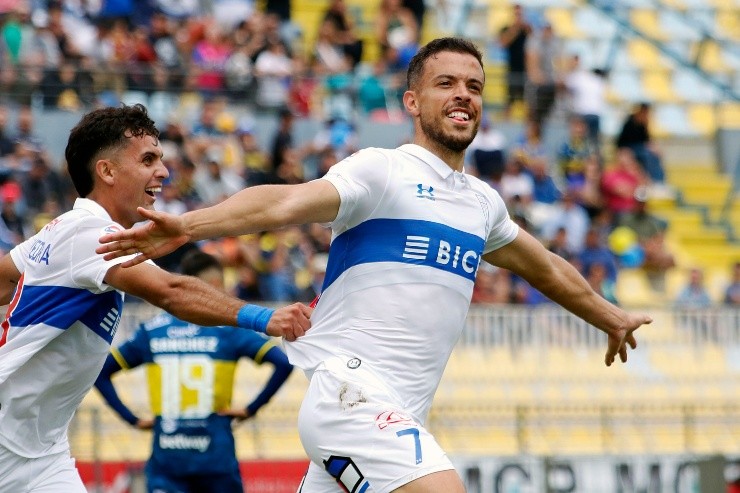 Di Santo se ilusiona con la UC | Foto: Agencia Uno 