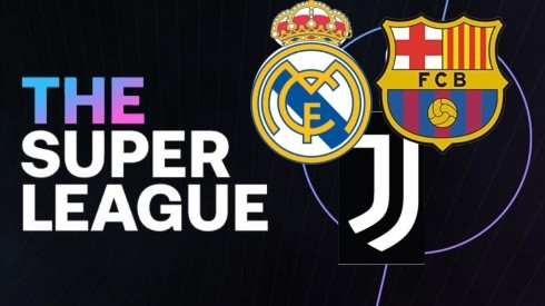 Real Madrid, Barcelona y Juventus, padres fundadores de la Superliga.