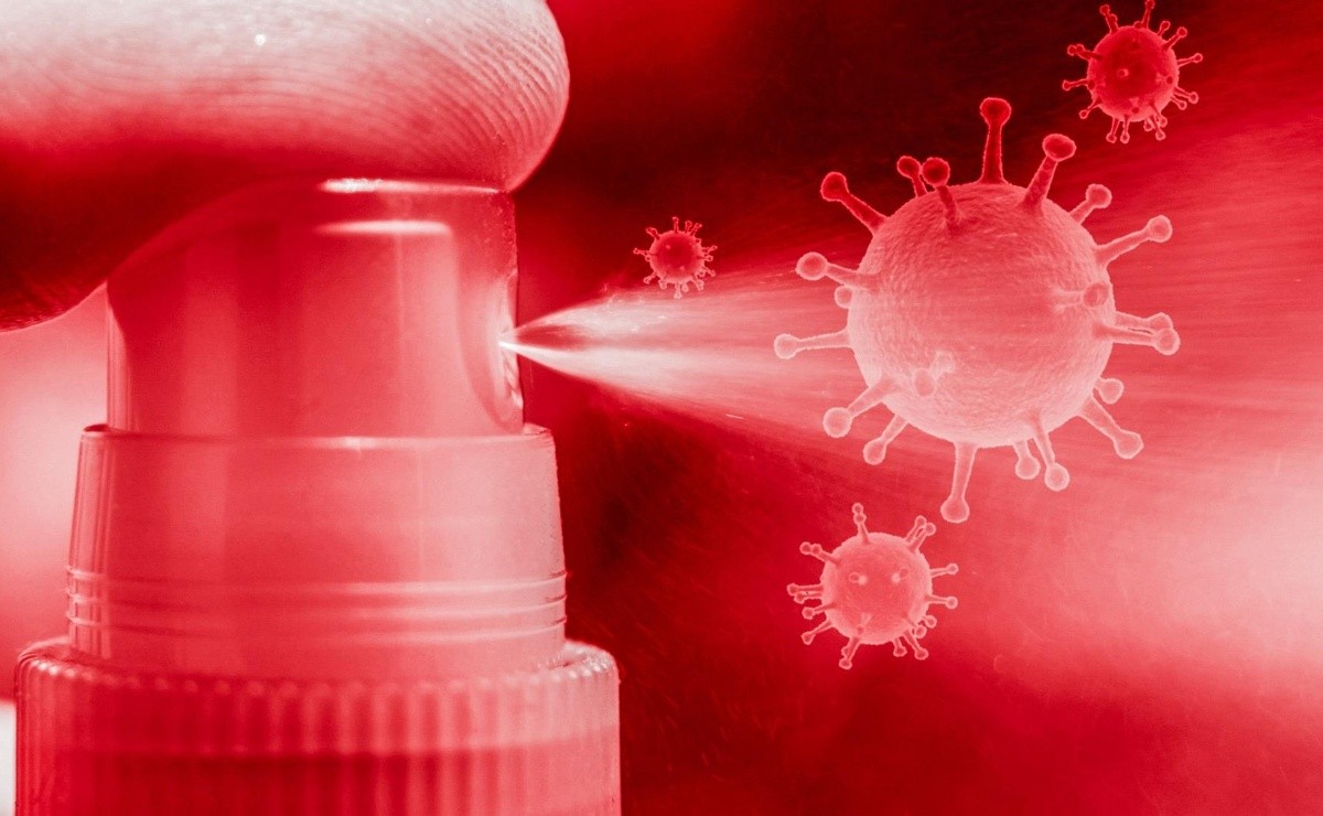 Wissenschaftler untersuchen die Entwicklung eines Sprays, das das Risiko einer Covid-19-Infektion verringert;  Die Forschung findet in den Vereinigten Staaten statt