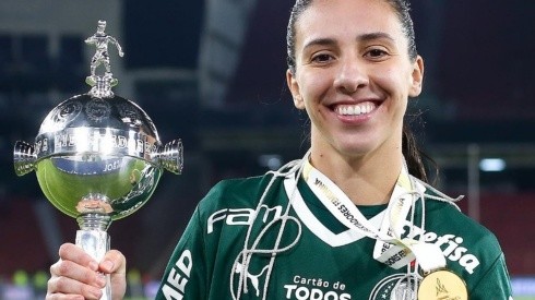 Foto: Divulgação/Conmebol - Júlia Bianchi foi campeã da Libertadores pelo Palmeiras