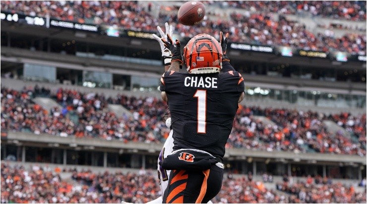 Chase, una de las grandes figuras de los Bengals. (Getty Images)