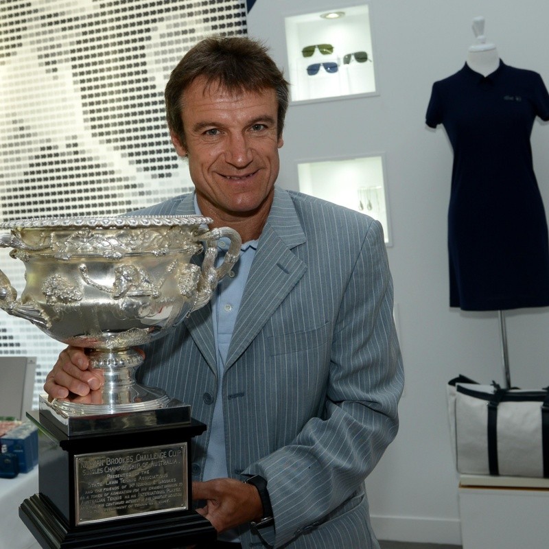 Mats Wilander, el único jugador que ganó el Australian Open en césped y cemento