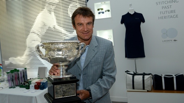 Mats Wilander, una eminencia del tenis que ganó el Abierto de Australia en dos superficies